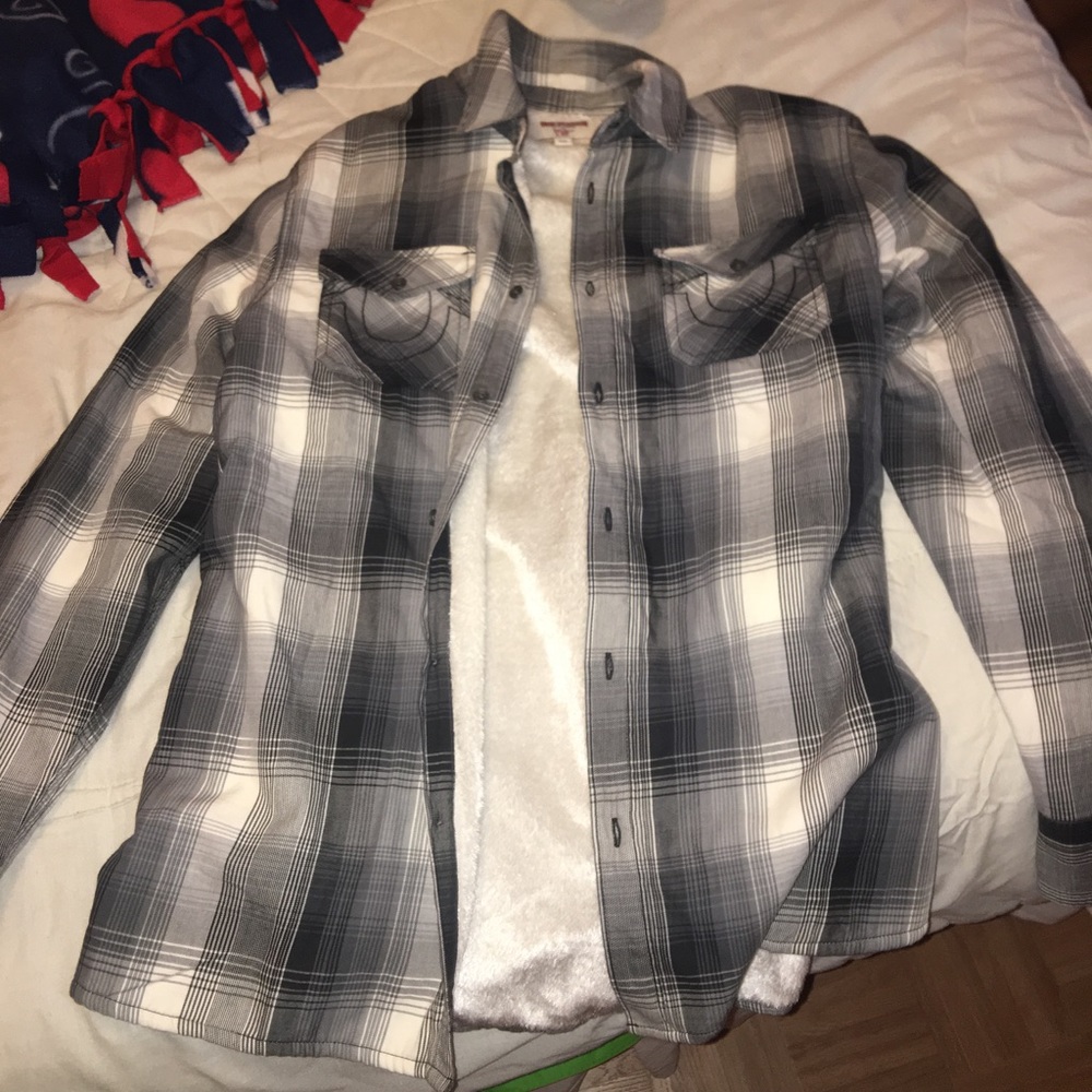 NWT True religion flannel